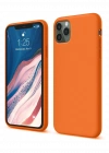 Newface iPhone 11 Pro Kılıf First Silikon - Turuncu