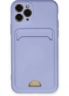 Newface iPhone 11 Pro Kılıf Kelvin Kartvizitli Silikon - Lila