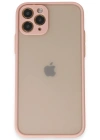 Newface iPhone 11 Pro Kılıf Montreal Silikon Kapak - Pembe