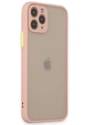 Newface iPhone 11 Pro Kılıf Montreal Silikon Kapak - Pembe