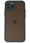 Newface iPhone 11 Pro Kılıf Montreal Silikon Kapak - Yeşil