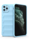 Newface iPhone 11 Pro Kılıf Optimum Silikon - Sky Blue