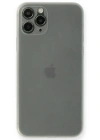 Newface iPhone 11 Pro Kılıf PP Ultra İnce Kapak - Beyaz