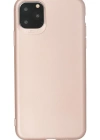 Newface iPhone 11 Pro Max Kılıf First Silikon - Rose Gold