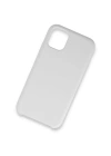 Newface iPhone 11 Pro Max Kılıf Lansman Legant Silikon - Beyaz