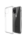 Newface iPhone 11 Pro Max Kılıf Lüx Şeffaf Silikon