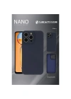 Newface iPhone 11 Pro Max Kılıf Nano içi Kadife Silikon - Mavi