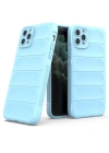 Newface iPhone 11 Pro Max Kılıf Optimum Silikon - Sky Blue