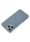 Newface iPhone 11 Pro Max Metal Kamera Lens Koruma Cam - Gümüş