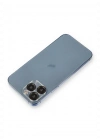 Newface iPhone 11 Pro Max Metal Kamera Lens Koruma Cam - Siyah