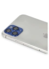 Newface iPhone 11 Pro Max Pers Alüminyum Kamera Lens - Lacivert