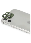 Newface iPhone 11 Pro Max Pers Alüminyum Kamera Lens - Yeşil