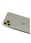 Newface iPhone 11 Pro Max Rainbow Kamera Lens Koruma Cam - Gold