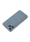Newface iPhone 11 Pro Max Shine Kamera Lens Koruma Cam - Mavi