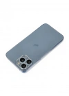 Newface iPhone 11 Pro Max Shine Kamera Lens Koruma Cam - Sierra Blue