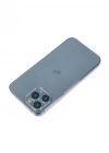 Newface iPhone 11 Pro Shine Kamera Lens Koruma Cam - Mavi