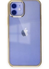 Newface iPhone 12 Kılıf Element Silikon - Gold