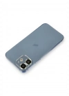 Newface iPhone 12 Metal Kamera Lens Koruma Cam - Açık Yeşil