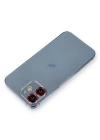 Newface iPhone 12 Metal Kamera Lens Koruma Cam - Kırmızı