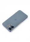 Newface iPhone 12 Metal Kamera Lens Koruma Cam - Mavi