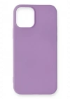 Newface iPhone 12 Mini Kılıf First Silikon - Lila