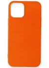 Newface iPhone 12 Mini Kılıf First Silikon - Turuncu