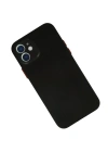 Newface iPhone 12 Mini Kılıf PP Ultra İnce Kapak - Siyah