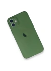 Newface iPhone 12 Mini Kılıf PP Ultra İnce Kapak - Yeşil