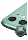 Newface iPhone 12 Mini Raze Metal Kamera Lens - Yeşil
