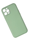 Newface iPhone 12 Pro Kılıf Coco Deri Silikon Kapak - Açık Yeşil