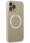 Newface iPhone 12 Pro Kılıf Jack Magneticsafe Lens Silikon - Gold