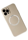 Newface iPhone 12 Pro Kılıf Jack Magneticsafe Lens Silikon - Gold
