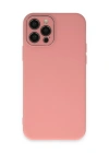 Newface iPhone 12 Pro Kılıf Lansman Glass Kapak - Pembe
