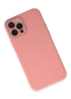 Newface iPhone 12 Pro Kılıf Lansman Glass Kapak - Pembe