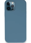 Newface iPhone 12 Pro Kılıf Lansman Legant Silikon - Açık Mavi