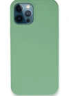 Newface iPhone 12 Pro Kılıf Lansman Legant Silikon - Yeşil