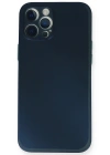 Newface iPhone 12 Pro Kılıf PP Ultra İnce Kapak - Mavi