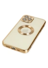Newface iPhone 12 Pro Kılıf Slot Silikon - Gold
