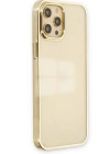 Newface iPhone 12 Pro Max Kılıf Element Silikon - Gold