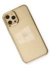 Newface iPhone 12 Pro Max Kılıf Element Silikon - Gold