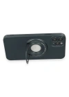 Newface iPhone 12 Pro Max Kılıf Lukka Magneticsafe Kapak - Koyu Yeşil
