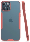 Newface iPhone 12 Pro Max Kılıf Platin Silikon - Pembe