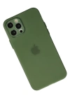 Newface iPhone 12 Pro Max Kılıf Puma Silikon - Yeşil