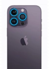 Newface iPhone 12 Pro Max Neon Fosforlu Kamera Lens - Mavi