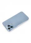 Newface iPhone 12 Pro Max Shine Kamera Lens Koruma Cam - Mavi