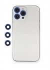 Newface iPhone 12 Pro Max Shine Kamera Lens - Lacivert
