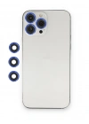 Newface iPhone 12 Pro Max Shine Kamera Lens - Lacivert