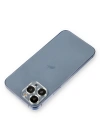 Newface iPhone 12 Pro Metal Kamera Lens Koruma Cam - Gümüş
