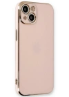 Newface iPhone 13 Kılıf Volet Silikon - Pembe