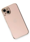 Newface iPhone 13 Kılıf Volet Silikon - Pembe